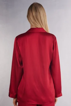 Veste Coupe Homme en Satin de Soie