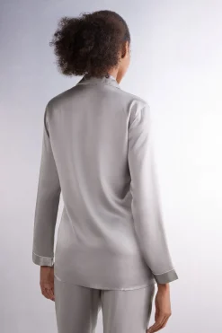 Veste Coupe Homme en Satin de Soie