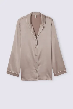 Veste en soie coupe masculine