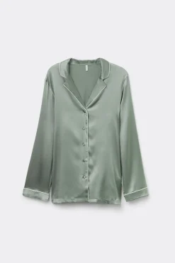 Veste en soie coupe masculine