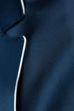 Veste en soie coupe masculine