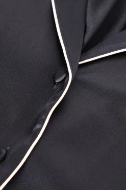 Veste en soie coupe masculine
