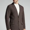 Veste en toile de lin et coton